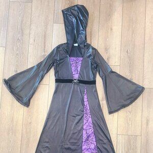 Spirit Halloween Girls' Spider Sorceress Dress size Medium